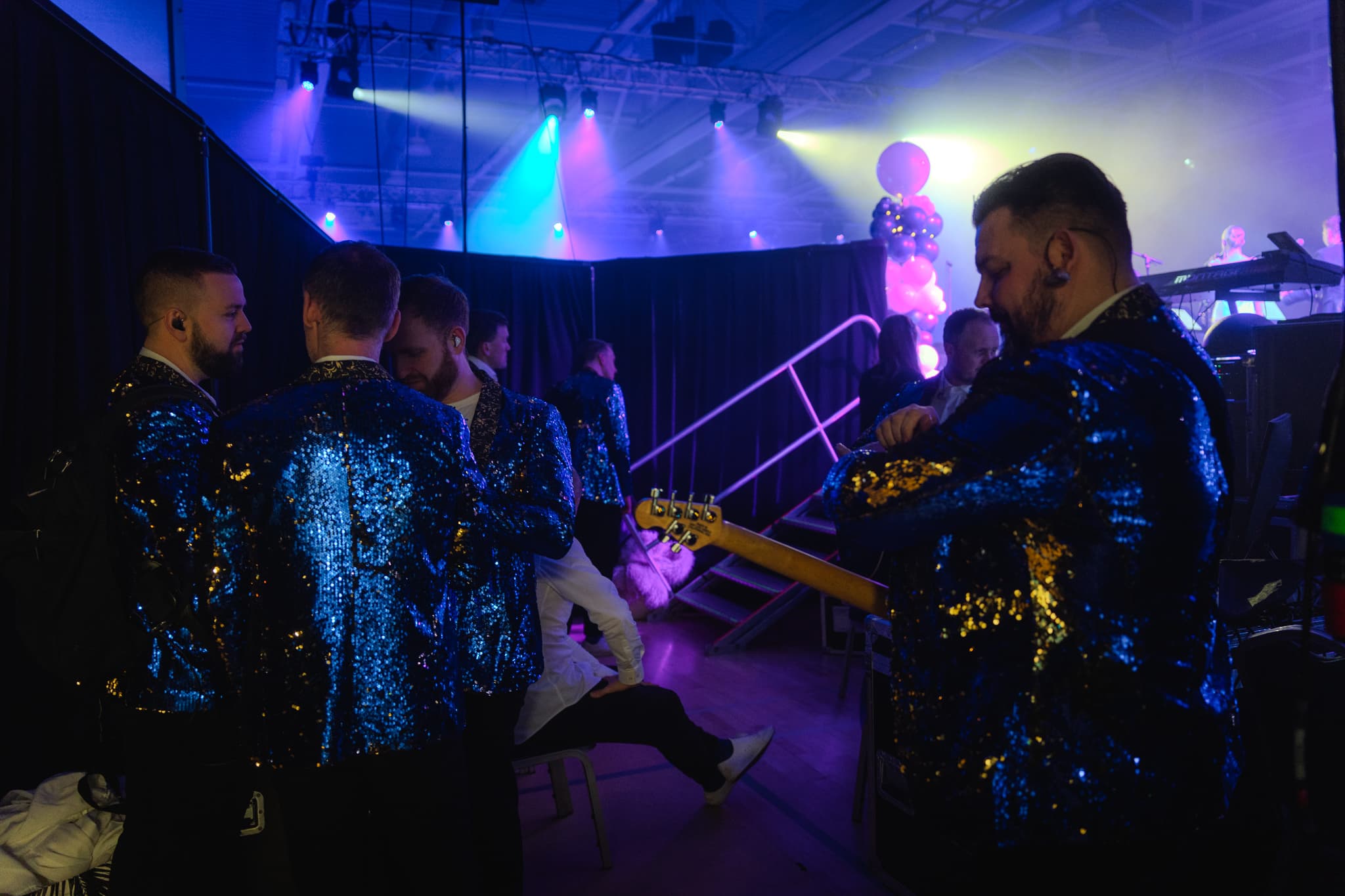 Stuðlabandið backstage